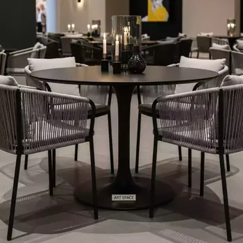 Аренда Обеденная группа R80 SHT TU9 4x AS1158 Rope в Novotel Resort — ART SPACE