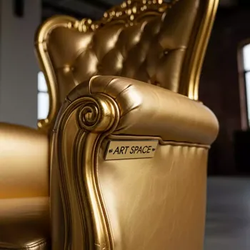 Аренда Стул Руджеро золотой в Mantera Supreme — ART SPACE