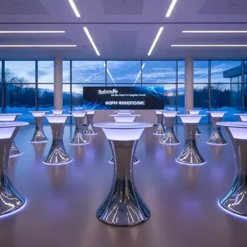 Аренда Столы высокие в Radisson Blu Resort & Congress Centre — ART SPACE