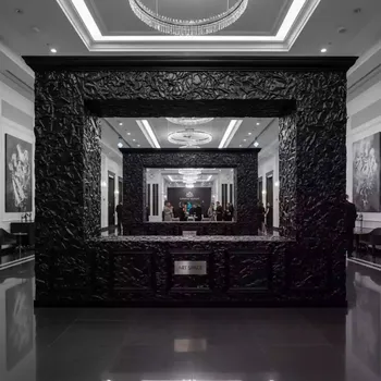 Аренда Фотозона из черной фольги в Omega Sirius — ART SPACE
