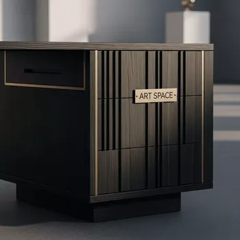 Аренда Стол письменный с каналом для протяжки проводов Toa Desk CDX в ледовом дворце «Большой» — ART SPACE