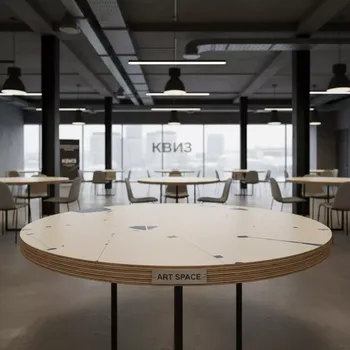 Аренда Столешница круглая Laminate Plywood Edge в Imeretinskiy Hotel — ART SPACE
