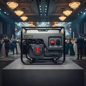 Аренда Генератор бензиновый Fubag BS 6600 A ES 6 кВт в Pullman Sochi Centre — ART SPACE
