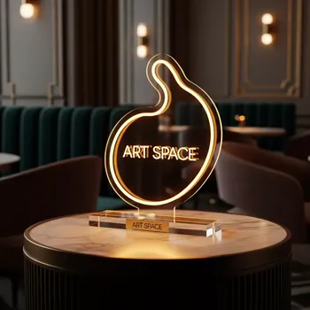 Аренда Неоновая вывеска для кальянной или клуба в ресторане «Высота 5642» — ART SPACE