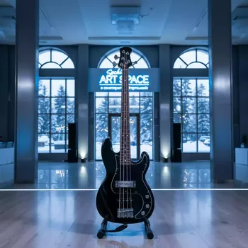 Аренда Бас гитара 4 CBK Classic Black в санатории «Октябрьский» — ART SPACE