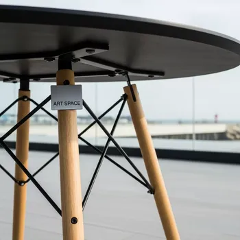 Аренда Стол банкетный Eames style black черный на пляжных клубах Хосты — ART SPACE