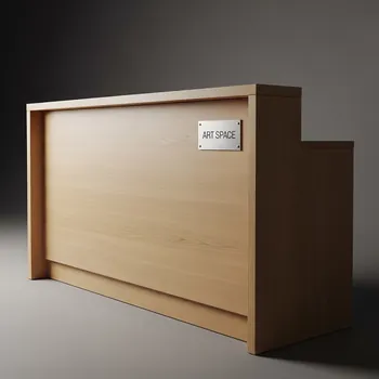 Аренда Стойка барная Timber 120 в ледовом дворце «Роза Хутор» — ART SPACE