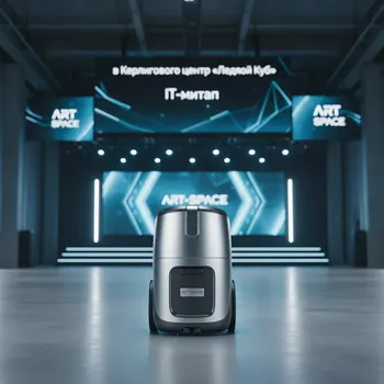 Аренда Пылесос мешковый Sharp EC JB19R S в Керлинговом центре «Ледяной куб» — ART SPACE