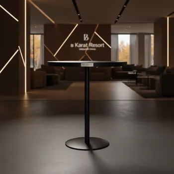 Аренда Стол Malibu 60 black в Karat Resort — ART SPACE