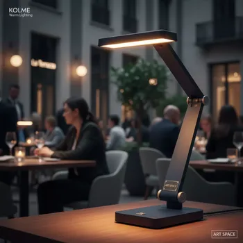 Аренда Светильник настольный пластиковый LED Kolme Warm Lighting в ресторане «La Terrazza» — ART SPACE
