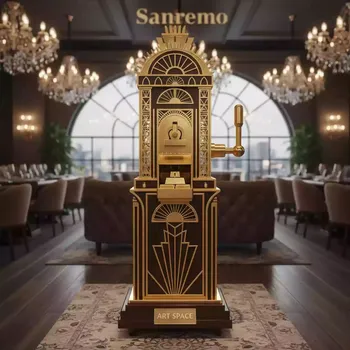 Аренда Аттракцион Золотой слиток в ресторане «Sanremo» — ART SPACE