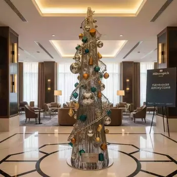 Аренда Елка дизайнерская в стиле disco в Mövenpick Hotel — ART SPACE