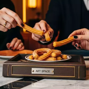 Аренда Чуррос мастер класс по приготовлению в Mövenpick Hotel – Почувствуйте атмосферу Art Space!