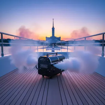 Аренда Генератор дыма дым машина на VIP теплоходе (Морпорт Сочи) — ART SPACE