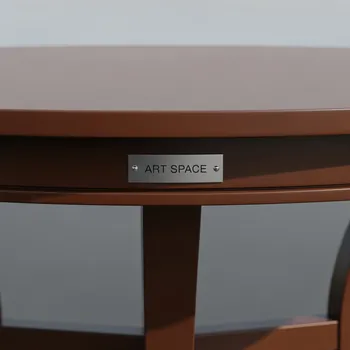 Аренда Стол круглый 90 шоколад DECO на пляжных клубах Хосты — ART SPACE