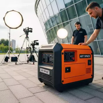 Аренда Генератор бензиновый инверторный Varteg G3800i 2,8 кВт в Керлинговом центре «Ледяной куб» — ART SPACE