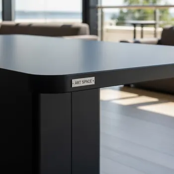 Аренда Столешница Compact Laminate прямоугольная со скругленными углами для подстолья Tripe Double в казино «Сочи» — ART SPACE