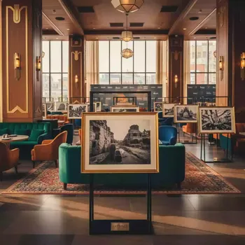 Аренда Фотовыставка искусство для здоровья детей в ресторане «Паруса» — ART SPACE