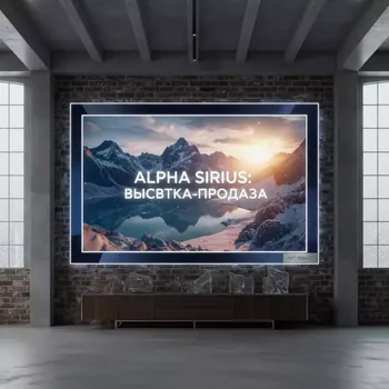 Аренда Панель Flame DS1T75QO500 75 дюймов в Alpha Sirius — ART SPACE