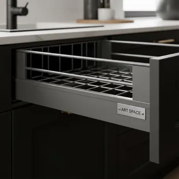 Аренда Корзина выкатная LEMAX Prof 300 мм графит в пляжном комплексе VinoGrad — ART SPACE