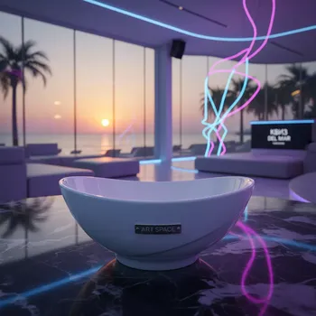 Аренда Салатник NOBLE фарфор 750 мл диаметр 15 см в пляжном клубе Del Mar — ART SPACE
