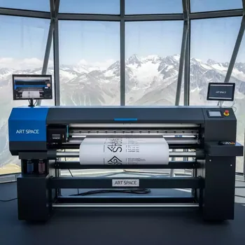 Аренда Плоттер УФ Mimaki UCJV300 160 на площадке Rosa Peak (2320м) — ART SPACE