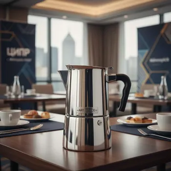 Аренда Кофеварка гейзерная на 4 порции Evolution в Mövenpick Hotel — ART SPACE