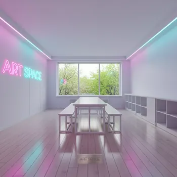 Аренда Комната неоновая в МФК «Горный» — ART SPACE