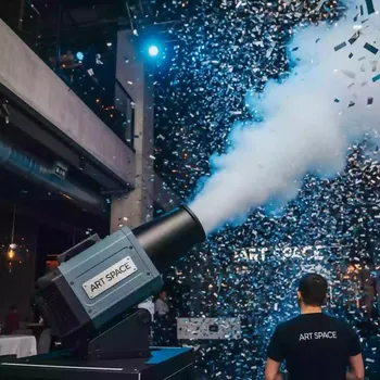 Аренда Конфетти машина большой мощности UE ST Projection Machine 500 в ресторане «Баран-Рапан» — ART SPACE