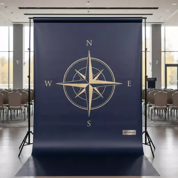 Аренда Фон морской компас в санатории «Русь» — ART SPACE