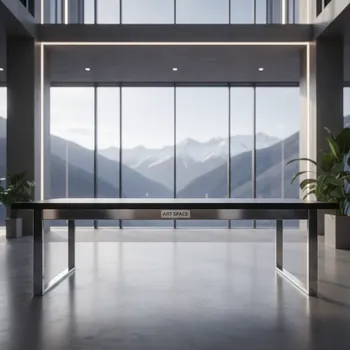 Аренда Стол Лидер 1 черный серебро в Green Flow Hotel — ART SPACE