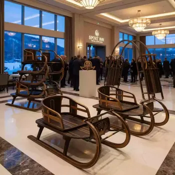 Аренда Санки деревянные в Sport Inn Hotel & Wellness — ART SPACE