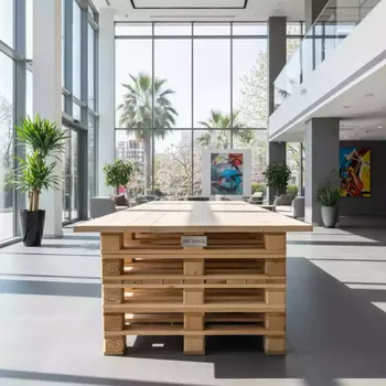 Аренда Стол деревянный из паллет в City Park Hotel Sochi — ART SPACE