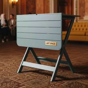 Аренда Стол Sky Folding Table 60 пластиковый складной на вилле «Анна» — ART SPACE