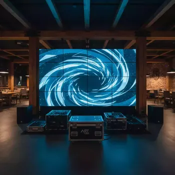 Аренда Светодиодный экран Yes Tech MG 9 в ресторане «Сыроварня» — ART SPACE