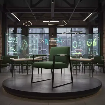 Аренда Стул Logan Green в ресторане «Плакучая Ива» — ART SPACE