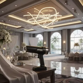 Аренда Пушки тепловые электрические в Novotel Resort — ART SPACE