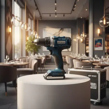 Аренда Шуруповерт ударный аккумуляторный Makita HP333DWAE в ресторане «Brunello» — ART SPACE