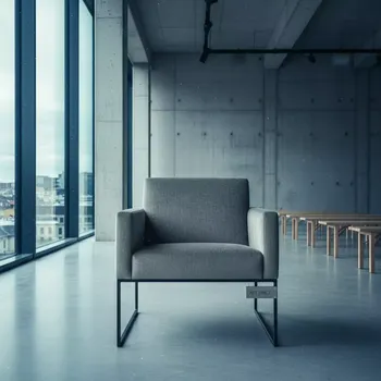 Аренда Стул серый велюр Easy в Mövenpick Hotel — ART SPACE