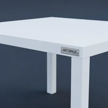 Аренда Стол пластиковый обеденный Step Step Mini белый в Университете «Сириус» — ART SPACE