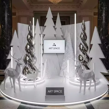 Аренда Фотозона Новый год в Лапландии в усадьбе Голицына — ART SPACE