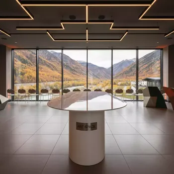 Аренда Стол барный Carosello White в Green Flow Hotel — ART SPACE