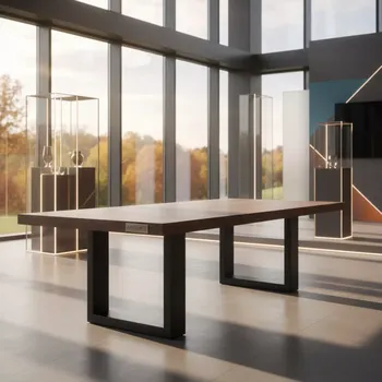 Аренда Стол лофт деревянный темный в Radisson Collection Paradise — ART SPACE