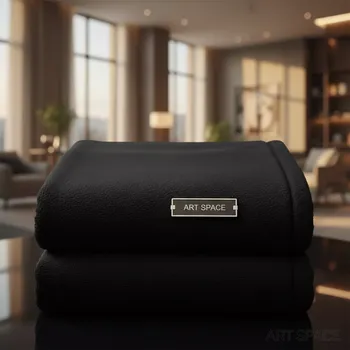 Аренда Плед флисовый Warm Peace черный в отеле Hyatt Regency Sochi — ART SPACE