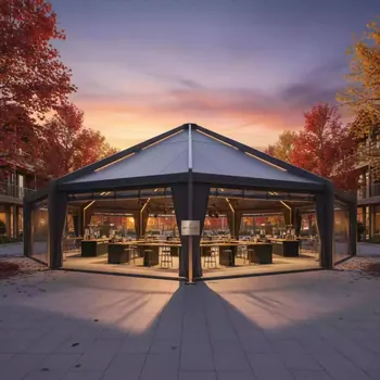 Аренда Шатер гексагональный 260 м² в Karat Resort — ART SPACE