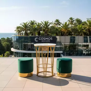 Аренда Столы пуфы барные в Cosmos Sochi Hotel — ART SPACE