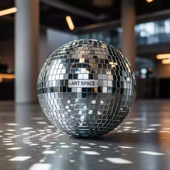 Аренда Диско шар зеркальный 20 см в Sport Inn Hotel & Wellness — ART SPACE