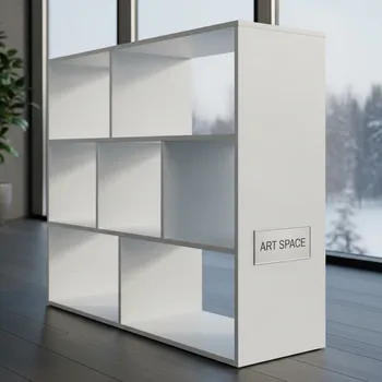 Аренда Стеллаж белый 800х450х2116 в санатории «Заполярье» — ART SPACE