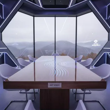 Аренда Стол шампань орех Лидер 2 2000x900 мм на курорте «Газпром» (Альпика) — ART SPACE