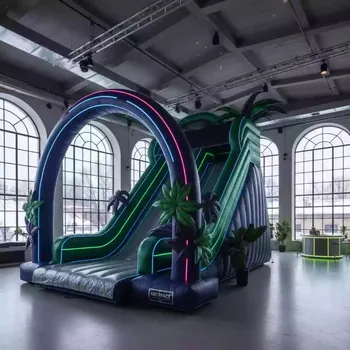 Аренда Горка надувная джунгли в лофте «Студия 21» — ART SPACE